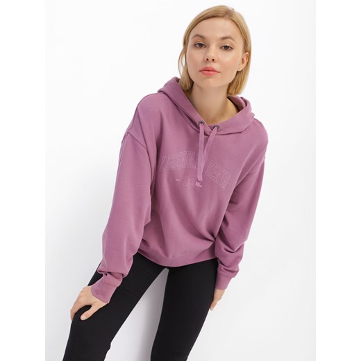 LEE LEGENDARY HOODIE DAMSKA BLUZA KLASYCZNA Z KAPTUREM LOGO DARK L53NEJ33 Lee XS YouNeedit.pl