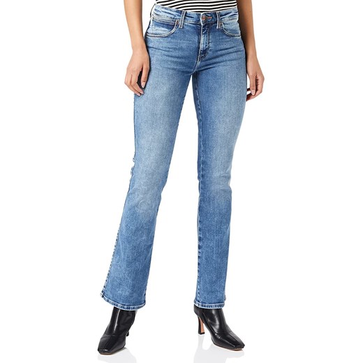 SPODNIE DAMSKIE WRANGLER BOOTCUT DARK CLOUD W28BKR36E 112128225 ze sklepu YouNeedit.pl w kategorii Jeansy damskie - zdjęcie 180306671
