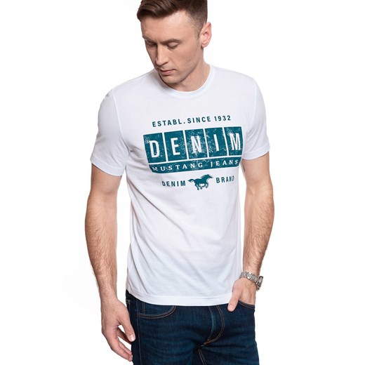 MUSTANG Alex C Print 1009968 2045 ze sklepu YouNeedit.pl w kategorii T-shirty męskie - zdjęcie 180307034