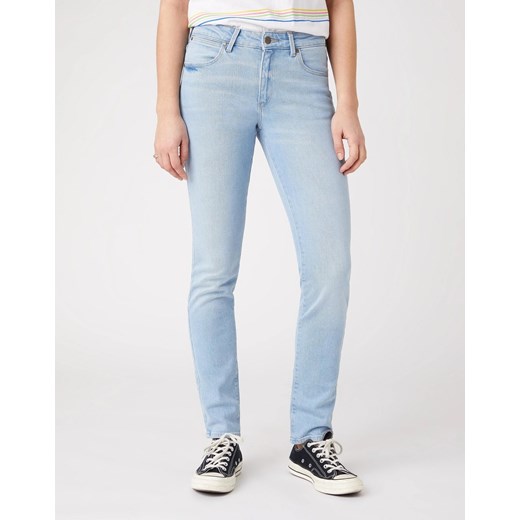SPODNIE DAMSKIE WRANGLER SLIM CLEAR BLUE W28LZH280 112128452 ze sklepu YouNeedit.pl w kategorii Jeansy damskie - zdjęcie 180307041
