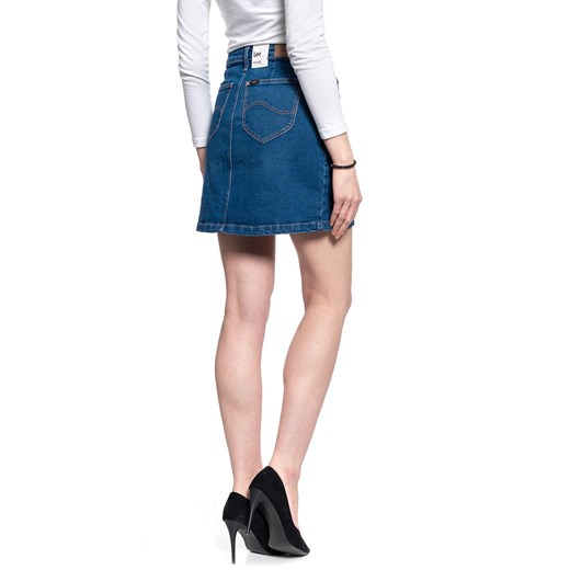 LEE A LINE ZIP SKIRT DAMSKA SPÓDNICA JEANSOWA L38FLTYM 112108157 Lee W28 YouNeedit.pl