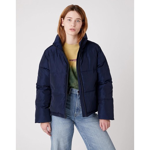 WRANGLER SHORT PUFFER DAMSKA KURTKA ZIMOWA NAVY W4Q3YJ114 112129194 ze sklepu YouNeedit.pl w kategorii Kurtki damskie - zdjęcie 180307304