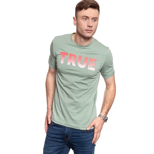 T-SHIRT MĘSKI MUSTANG ALEX C PRINT 1009912 6461 ze sklepu YouNeedit.pl w kategorii T-shirty męskie - zdjęcie 180307494