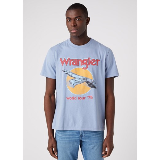 WRANGLER EAGLE TEE MĘSKA KOSZULKA T-SHIRT LOGO STONE WASH W70REEX4Q 112321259 ze sklepu YouNeedit.pl w kategorii T-shirty męskie - zdjęcie 180307532