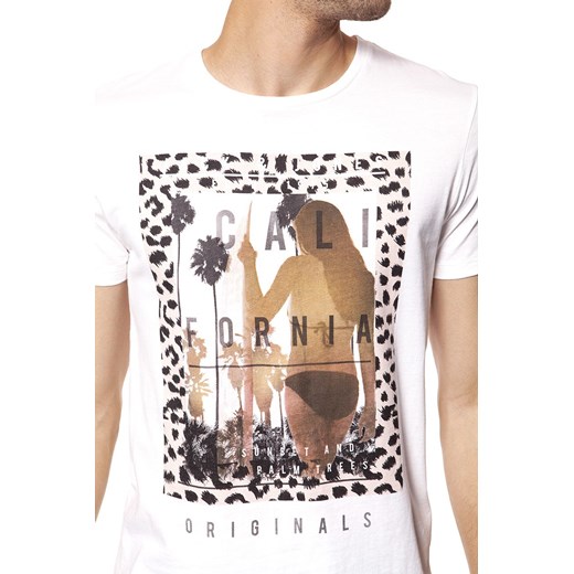 JACK & JONES T SHIRT CREW NECK CLOUD DANCER 12116711 Jack & Jones S YouNeedit.pl