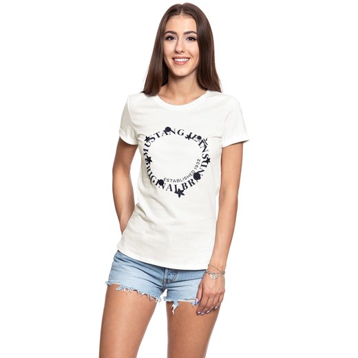 MUSTANG T SHIRT DAMSKI Alexia C Print 1008944 2020 ze sklepu YouNeedit.pl w kategorii Bluzki damskie - zdjęcie 180307904