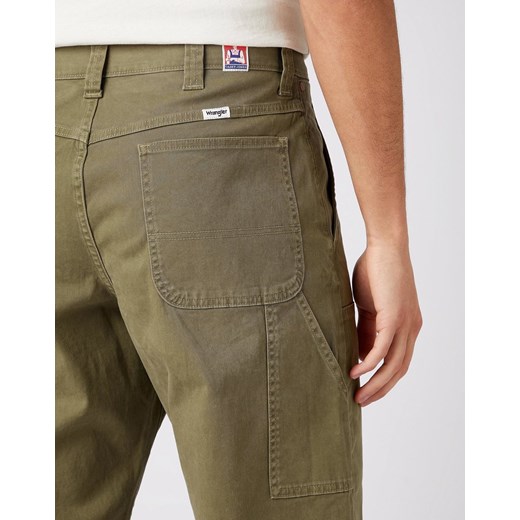 SPODNIE MĘSKIE WRANGLER CASEY UTILITY LONE TREE GREEN W1C550G38 112141233 Wrangler W32 L32 YouNeedit.pl