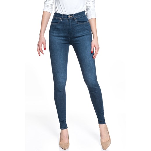 WRANGLER SUPER HIGH SKINNY DARK INDIGO W27WVQX1E 112128201 ze sklepu YouNeedit.pl w kategorii Jeansy damskie - zdjęcie 180308072