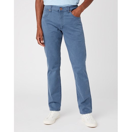WRANGLER GREENSBORO MĘSKIE SPODNIE JEANSOWE DARK SLATE W15QY673K 112145837 ze sklepu YouNeedit.pl w kategorii Jeansy męskie - zdjęcie 180308204