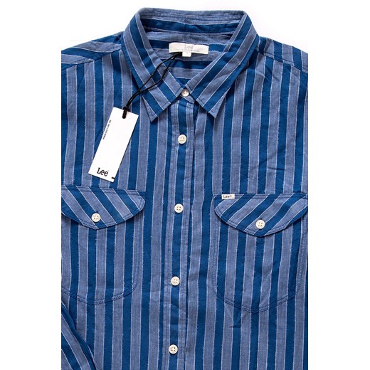 LEE OVERSIZED MĘSKA KOSZULA W PASKI CASUAL WESTERN LIMOGES L45OLVFE 112110325 Lee S YouNeedit.pl