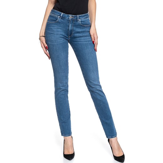 WRANGLER STRAIGHT MID INDIGO W28TVQX8E 112128531 ze sklepu YouNeedit.pl w kategorii Jeansy damskie - zdjęcie 180308471