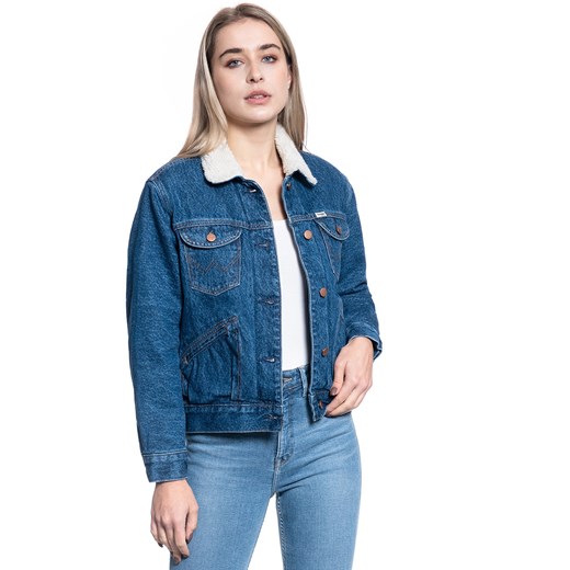KURTKA DAMSKA WRANGLER SHERPA FRIENDS JACKE PEBBLE SAND W432MCX2A 112128837 ze sklepu YouNeedit.pl w kategorii Kurtki damskie - zdjęcie 180308510
