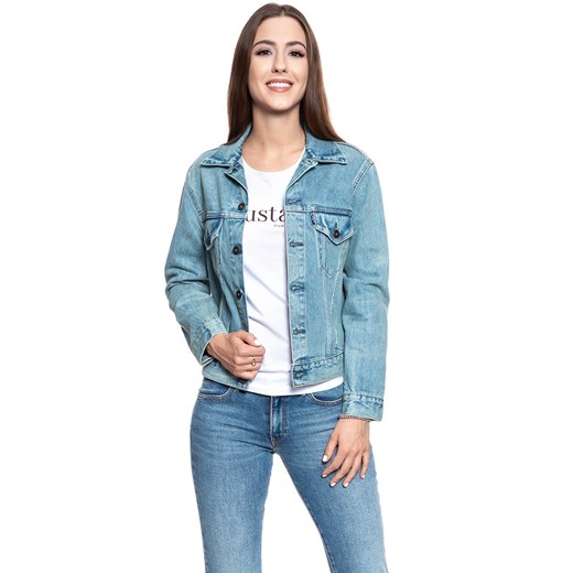 LEVI’S JAPAN BOYFRIEND TRUCKER JACKET DAMSKA KURTKA JEANSOWA JEANS DŻINSOWA BLUE XS YouNeedit.pl