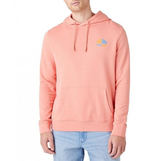WRANGLER RAINBOW HOODIE MĘSKA BLUZA Z KAPTUREM LOGO SPICED CORAL W6H8HAX6Y 112146206 ze sklepu YouNeedit.pl w kategorii Bluzy męskie - zdjęcie 180309263