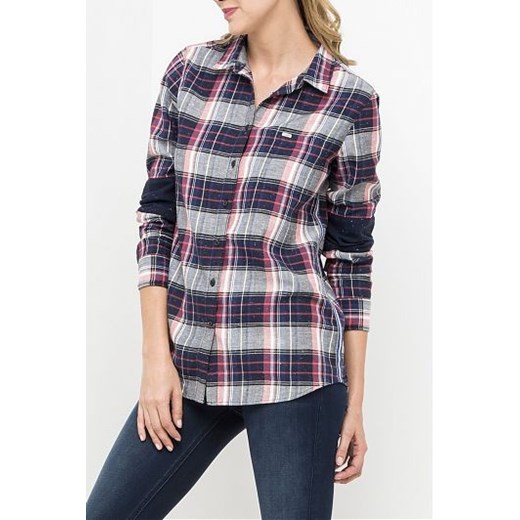 LEE ONE POCKET SHIRT DAMSKA KOSZULA KRATA MEDIEVAL BLUE L45QBF13 ze sklepu YouNeedit.pl w kategorii Koszule damskie - zdjęcie 180309340