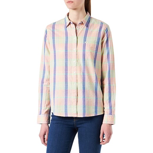 LEE ONE POCKET SHIRT DAMSKA KOSZULA LA PINK L45TIXNL 112110558 ze sklepu YouNeedit.pl w kategorii Koszule damskie - zdjęcie 180309534