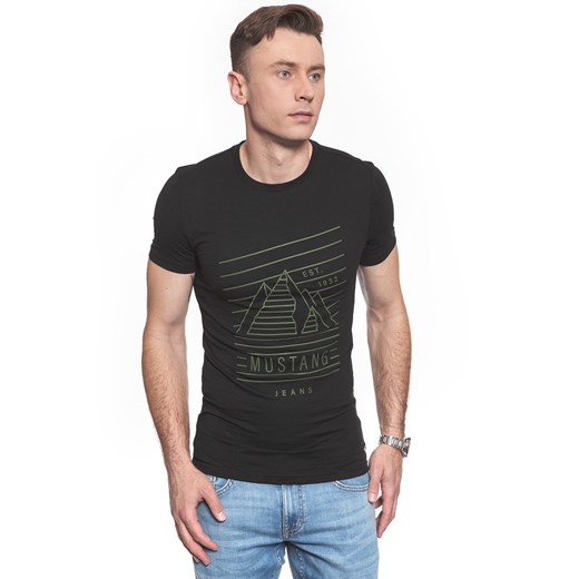 MUSTANG Aaron C Print 1009979 4142 ze sklepu YouNeedit.pl w kategorii T-shirty męskie - zdjęcie 180309791