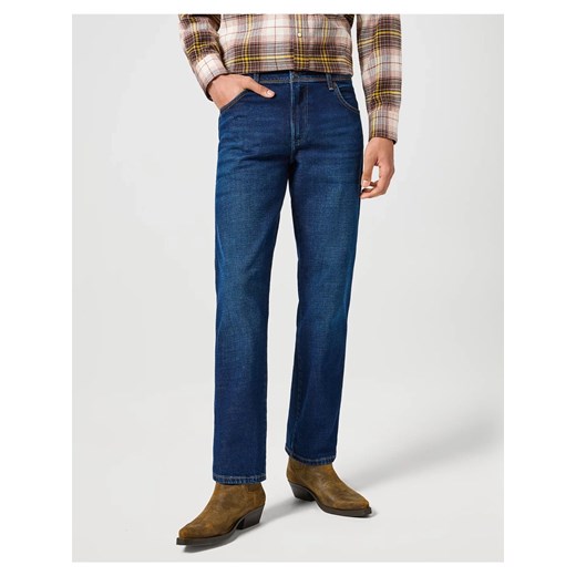 WRANGLER MĘSKIE SPODNIE JEANSOWE TEXAS MIDNIGHT HAZE 112358059 W121008856 ze sklepu YouNeedit.pl w kategorii Jeansy męskie - zdjęcie 180310401