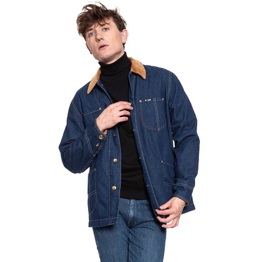 KURTKA JEANSOWA LEE x TIMBERLAND BOX JACKET RINSE L87JGT36 112122924 ze sklepu YouNeedit.pl w kategorii Kurtki męskie - zdjęcie 180311250
