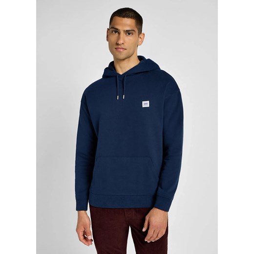 LEE WW HOODIE MĘSKA BLUZA Z KAPTUREM NIEROZPINANA INKY BLUE 112355612 LM02008543 ze sklepu YouNeedit.pl w kategorii Bluzy męskie - zdjęcie 180311670