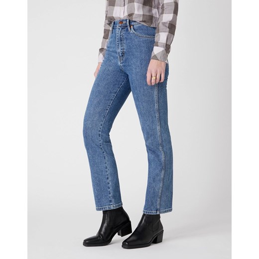 DAMSKIE SPODNIE JENANSOWE WRANGLER HERITAGE FIT - WILD HERITAGE MID W2H2-D2-23H 112128607 ze sklepu YouNeedit.pl w kategorii Jeansy damskie - zdjęcie 180312053