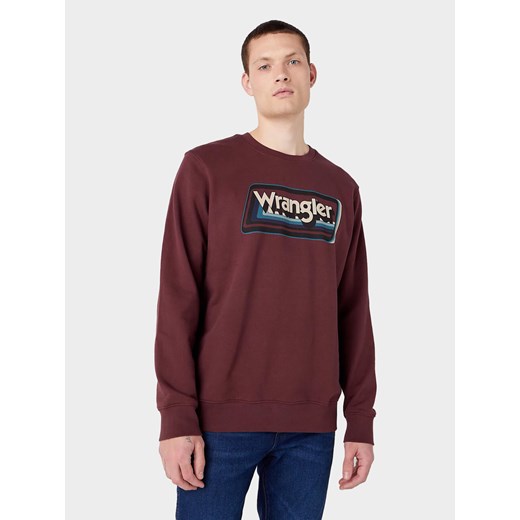 MESKA BLUZA GRAPHIC CREW BROWN 112341238 W6E9016299 ze sklepu YouNeedit.pl w kategorii Bluzy męskie - zdjęcie 180312744