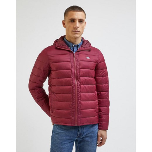 LEE MĘSKA KURTKA ZIMOWA LIGHT PUFFER JKT RED 112341645 L87H015548 ze sklepu YouNeedit.pl w kategorii Kurtki męskie - zdjęcie 180312861