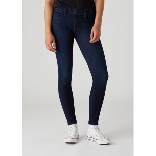WRANGLER SKINNY DAMSKIE SPODNIE JEANSOWE TAINTED BLUE W28KSZ21H 112128333 ze sklepu YouNeedit.pl w kategorii Jeansy damskie - zdjęcie 180313140