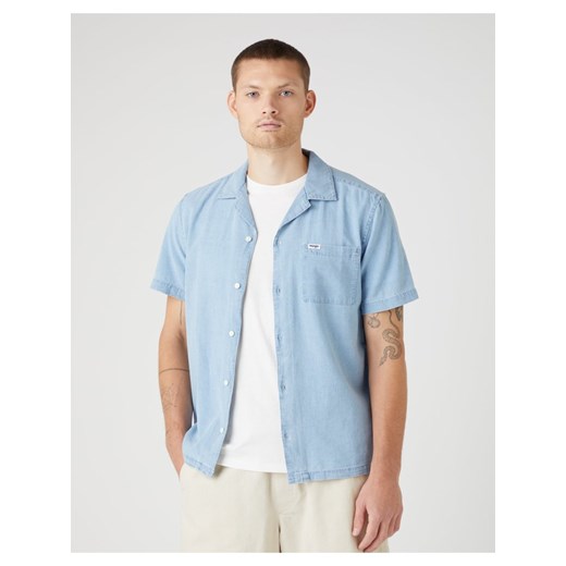 WRANGLER LS 1 PKT SHIRT MĘSKA KOSZULA JEANSOWA LIGHT INDIGO W5D6LOX4E 112146113 ze sklepu YouNeedit.pl w kategorii Koszule męskie - zdjęcie 180313192