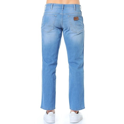 WRANGLER TEXAS STRETCH MĘSKIE SPODNIE JEANSOWE TROPICAL WIND W121EH75U Wrangler W32 L34 YouNeedit.pl