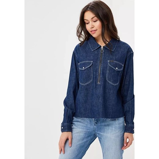 LEE 1 POCKET SHIRT DAMSKA KOSZULA JEANSOWA RINSE L45PKX36 112110334 ze sklepu YouNeedit.pl w kategorii Koszule damskie - zdjęcie 180313450