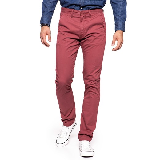 LEE SPODNIE MĘSKIE CHINO OXBLOOD L768FT58 ze sklepu YouNeedit.pl w kategorii Spodnie męskie - zdjęcie 180313504