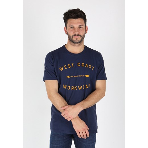 LEE WORKWEAR TEE MĘSKI T-SHIRT REGULAR FIT DARK NAVY L60BFENM 112113257 ze sklepu YouNeedit.pl w kategorii T-shirty męskie - zdjęcie 180313690