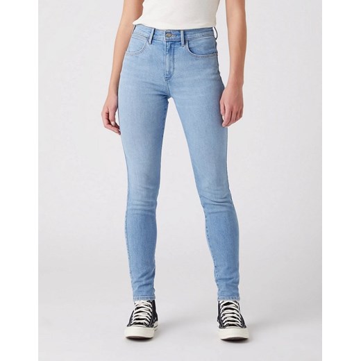WRANGLER HIGH RISE SKINNY DAMSKIE SPODNIE JEANSOWE FORKEEPS W27HXRW18 112319156 ze sklepu YouNeedit.pl w kategorii Jeansy damskie - zdjęcie 180313731