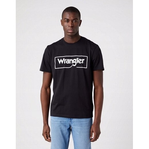 WRANGLER FRAME LOGO TEE MĘSKI T-SHIRT KOSZULKA LOGO NADRUK W70JD3100 112319290 ze sklepu YouNeedit.pl w kategorii T-shirty męskie - zdjęcie 180313850