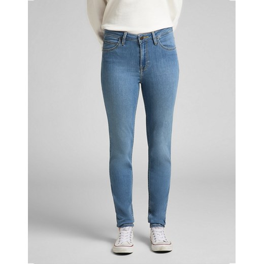 LEE SCARLETT HIGH DAMSKIE SPODNIE JEANSOWE MID BLUE L626EMXT 112145306 ze sklepu YouNeedit.pl w kategorii Jeansy damskie - zdjęcie 180313882
