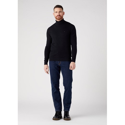 WRANGLER ROLL NECK KNIT MĘSKI SWETER BLACK W8D42P100 Wrangler XXL YouNeedit.pl
