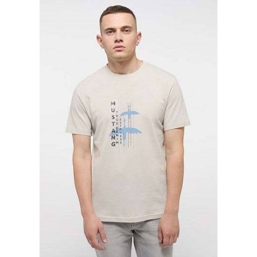 MĘSKA KOSZULKA MUSTANG T-shirt Alex C Print Moonstruck 1013552 2081 Mustang M YouNeedit.pl