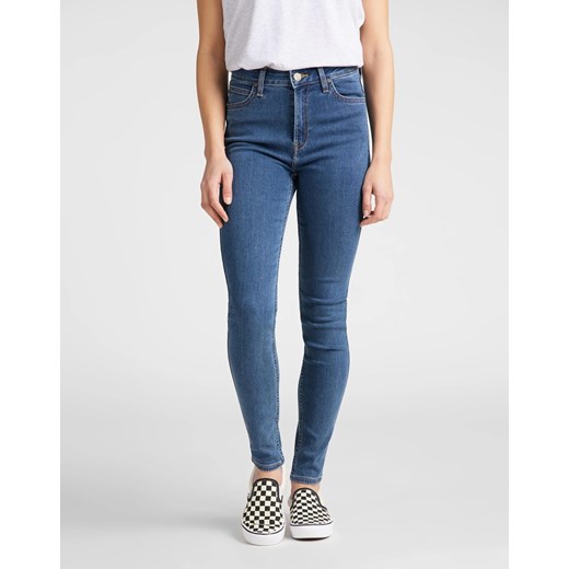 LEE HIGH SKINNY IVY SPODNIE DAMSKIE JEANSOWE CLEAN PLAY L32EKJZH 112107401 ze sklepu YouNeedit.pl w kategorii Jeansy damskie - zdjęcie 180314023