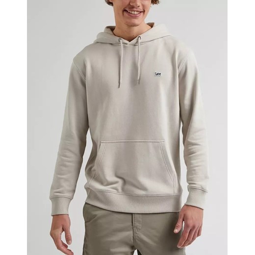 LEE PLAIN HOODIE MĘSKA BLUZA FOGGY GRAY L80YFWA14 112331441 ze sklepu YouNeedit.pl w kategorii Bluzy męskie - zdjęcie 180314071