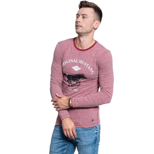 MĘSKA KOSZULKA MUSTANG ANTON C LOGO 1009955 7145 ze sklepu YouNeedit.pl w kategorii T-shirty męskie - zdjęcie 180314532