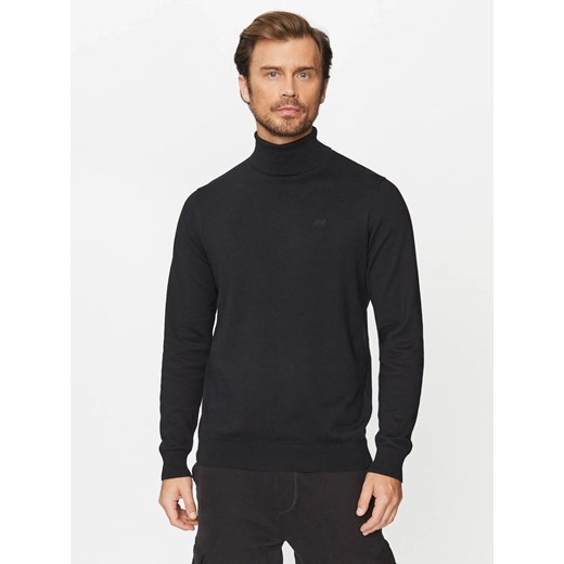 LEE HIGH NECK KNIT MĘSKA SWETER CIEPŁY ELEGANCKI BLACK 112341698 L83C011656 ze sklepu YouNeedit.pl w kategorii Swetry męskie - zdjęcie 180314661