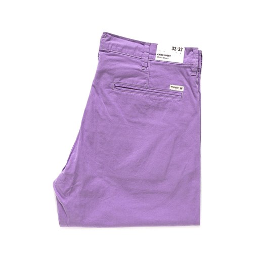 SPODENKI WRANGLER CHINO SHORT ORCHID PURPLE W14AMM25S 112126570 ze sklepu YouNeedit.pl w kategorii Spodenki męskie - zdjęcie 180315083