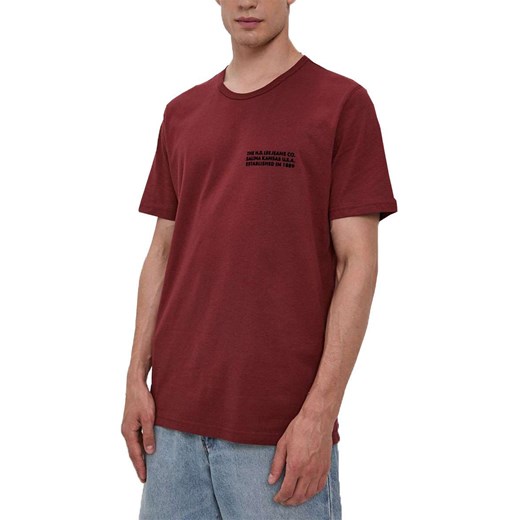 LEE SS TONAL LOGO TEE FIRED BRICK L60LFETM 112140324 ze sklepu YouNeedit.pl w kategorii T-shirty męskie - zdjęcie 180315142