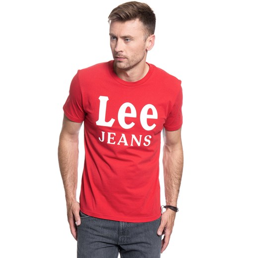 LEE LEE JEANS TEE BRIGHT RED L62BFQEF 112114495 ze sklepu YouNeedit.pl w kategorii T-shirty męskie - zdjęcie 180315751