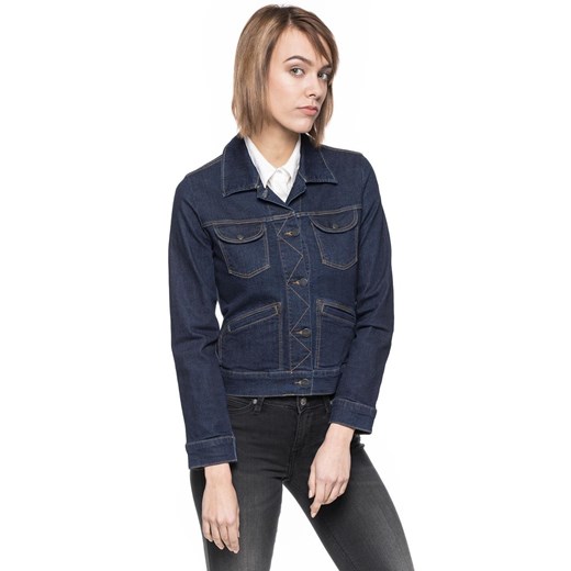DAMSKA KURTKA JEANSOWA WRANGLER AUTHENTIC JACKET BARE BLUE W433X133R ze sklepu YouNeedit.pl w kategorii Kurtki damskie - zdjęcie 180316153