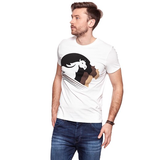 KOSZULKA WRANGLER WESTERN GRAPHIC TEE OFFWHITE W7B94FK02 112131566 ze sklepu YouNeedit.pl w kategorii T-shirty męskie - zdjęcie 180316330