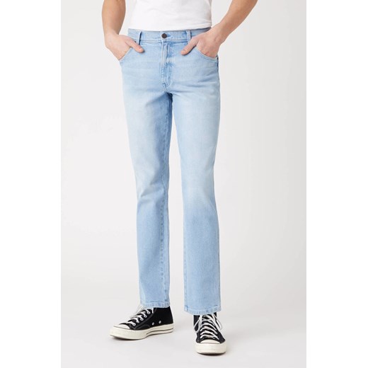 WRANGLER TEXAS SLIM MĘSKIE SPODNIE JEANSOWE CLEAR BLUE W12SZH280 112126539 ze sklepu YouNeedit.pl w kategorii Jeansy męskie - zdjęcie 180316403