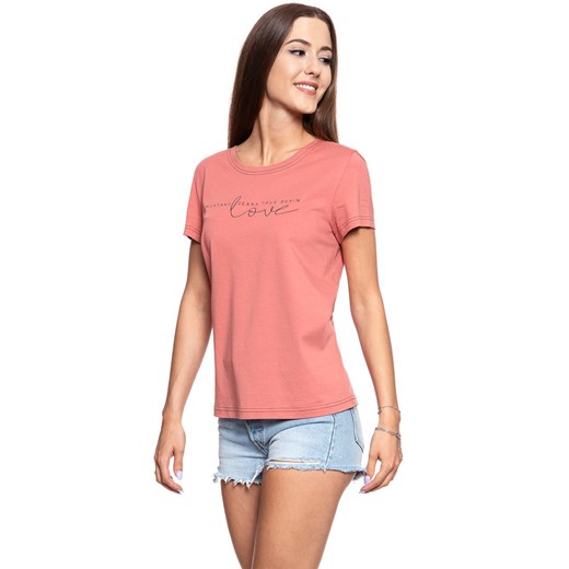 MUSTANG T SHIRT DAMSKI Alina C Print Canyon Rose 1008932 8187 ze sklepu YouNeedit.pl w kategorii Bluzki damskie - zdjęcie 180316472
