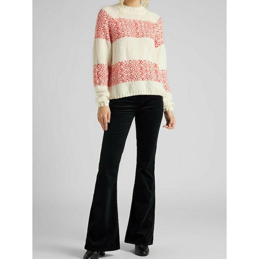 Sweter damski Lee casual w abstrakcyjne wzory 